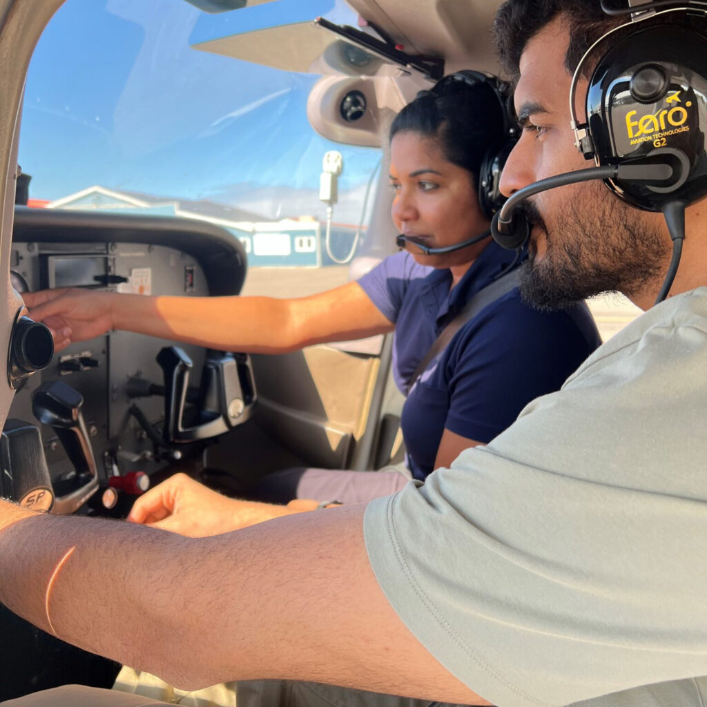 Introductory flight experience at Brampton Flight Centre
